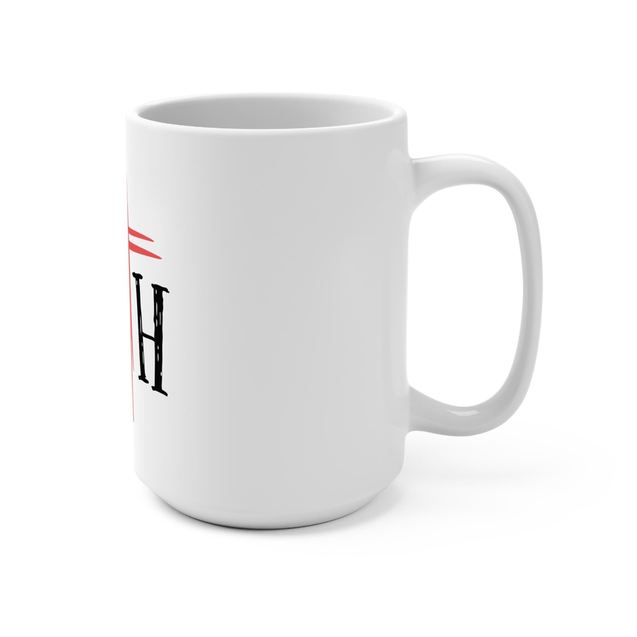 Spiritual Coffee Mug: 15oz Ceramic Cup, Everyday Use