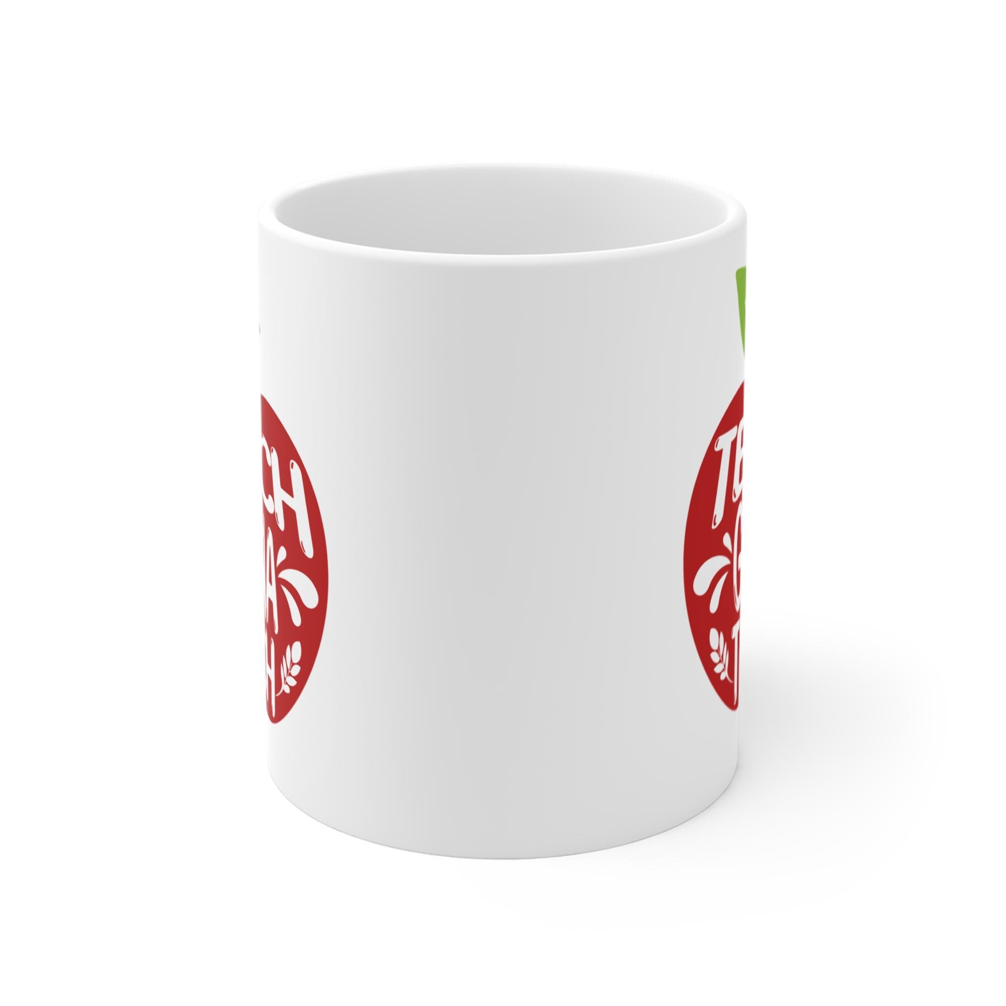 Apple Teacher Mug: Educator Gift, Classroom Decor
