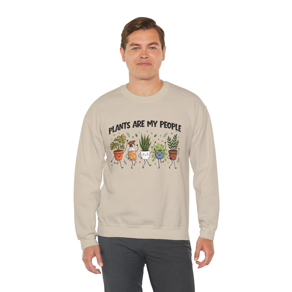 Plants Are My People Gildan Sweatshirt. Gardeners Gift, Coworker Gift, Plant Lover Top