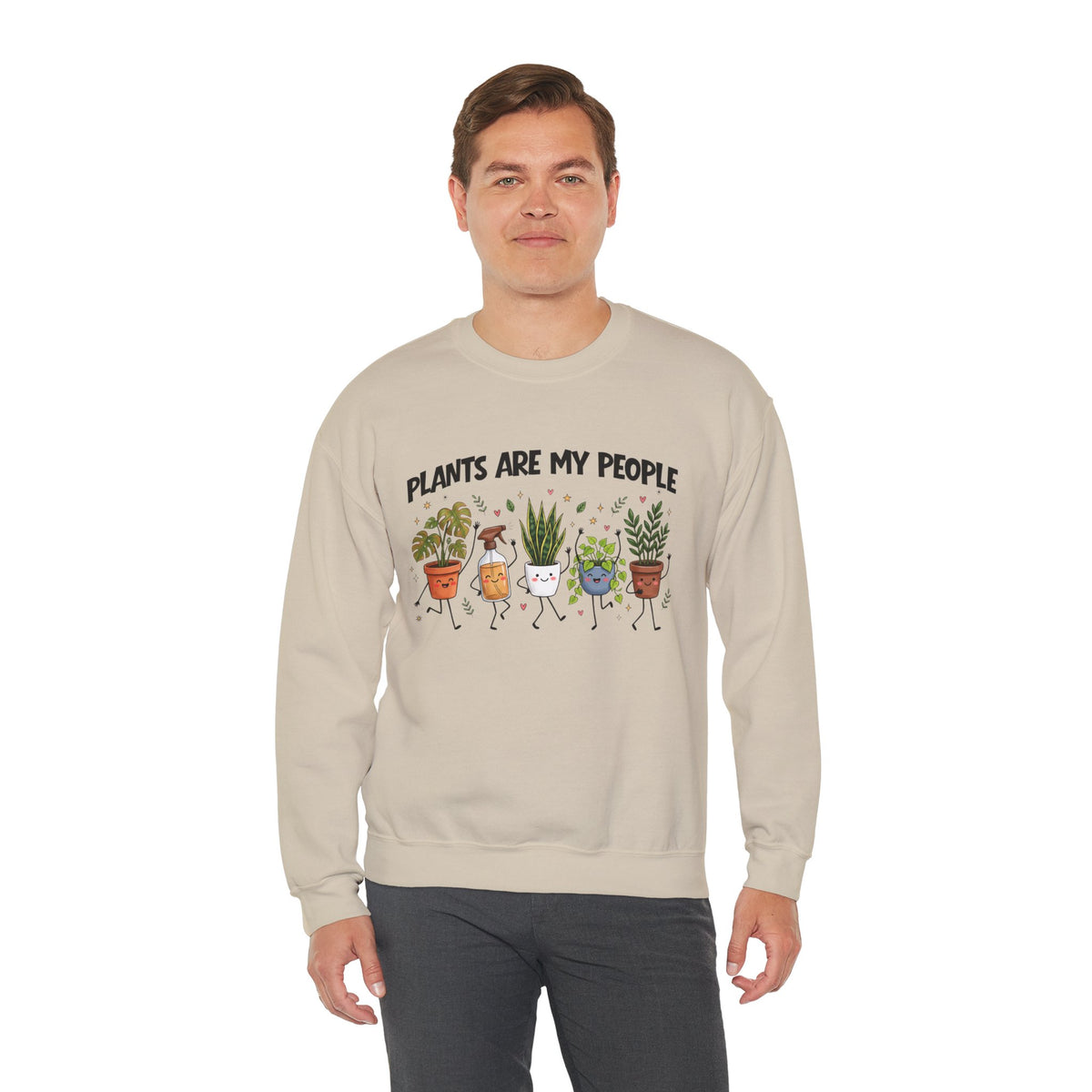 Plants Are My People Gildan Sweatshirt. Gardeners Gift, Coworker Gift, Plant Lover Top