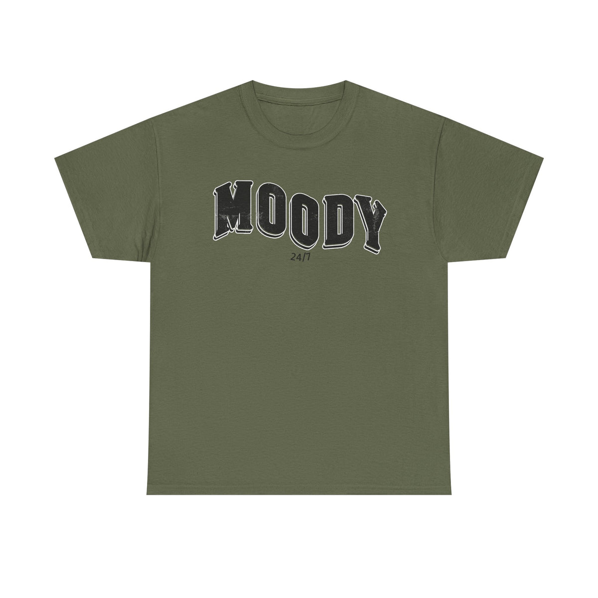 Vintage Moody Statement T-shirt | Retro Typography Tee, Unisex, Basic Casual T-shirt, Grunge Letters, Popular Vintage Style Trend