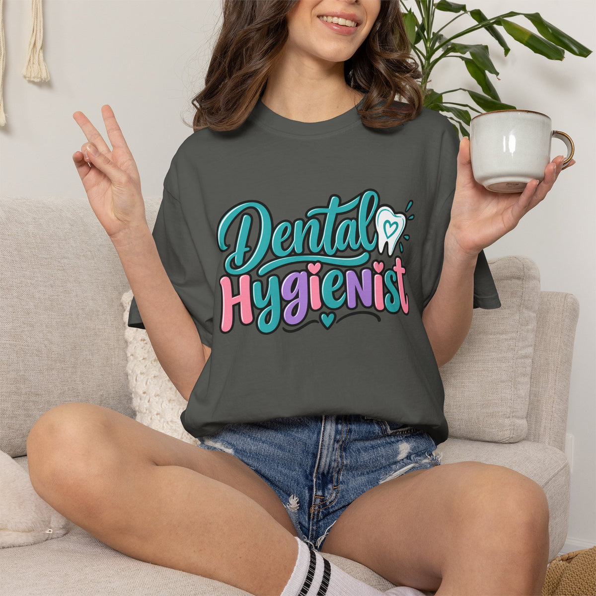 Dental Hygienist Shirt, Dental Hygienist Gift, Retro Dental Hygiene Tee, Dentist Office Shirt, RDH Shirt, Dental School Graduation Gift