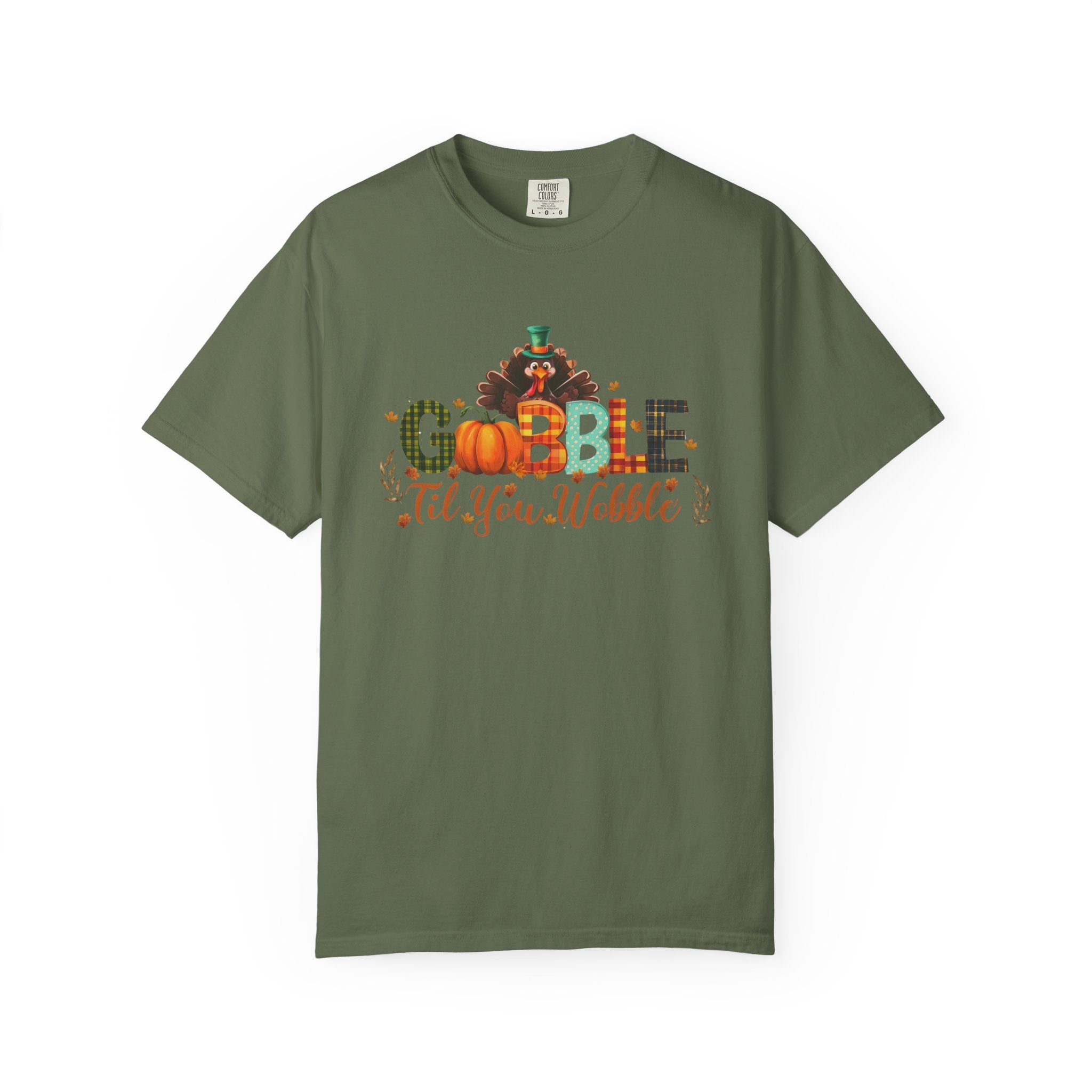 Thanksgiving Gobble T-shirt, Unisex Tee for Fall Celebration, Autumn Vibes, Holiday Apparel, Festive Gift Idea