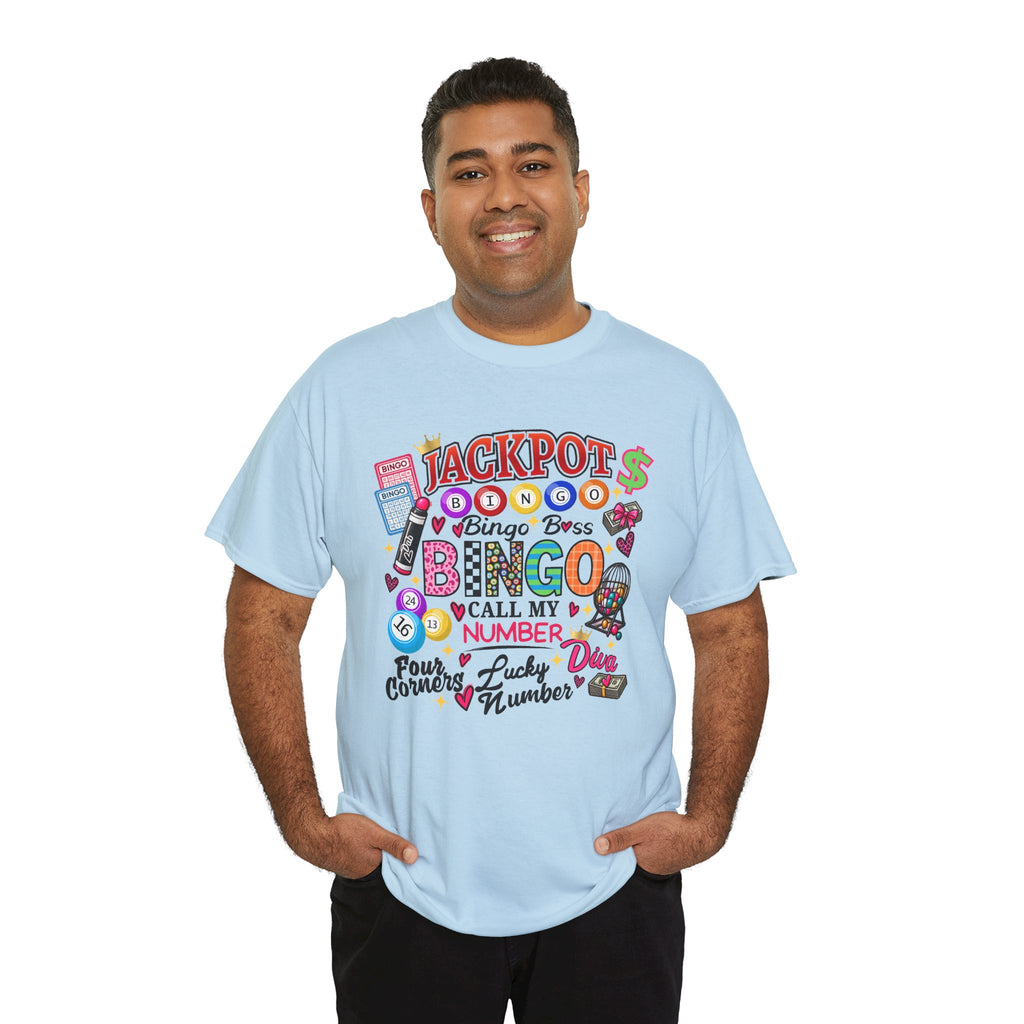 Bingo Jackpot Shirt, Bingo Boss Tee, Call My Number Shirt, Four Corners Lucky Diva, Funny Bingo Night Gift, Bingo Lover Tshirt, Retro Tee