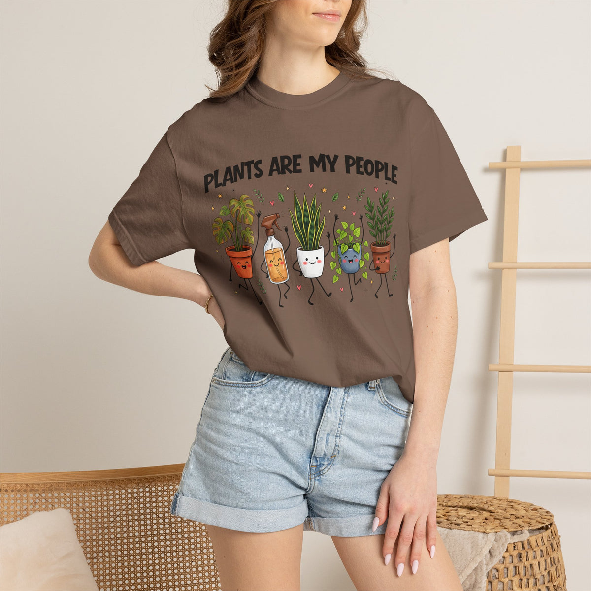Comfort Colors Plants Are My People Shirt, Funny Plant Lover Tee, Cute Botanical Tee, Plant Mom Gift, Retro Garden Shirt, Gardener Gift Tee