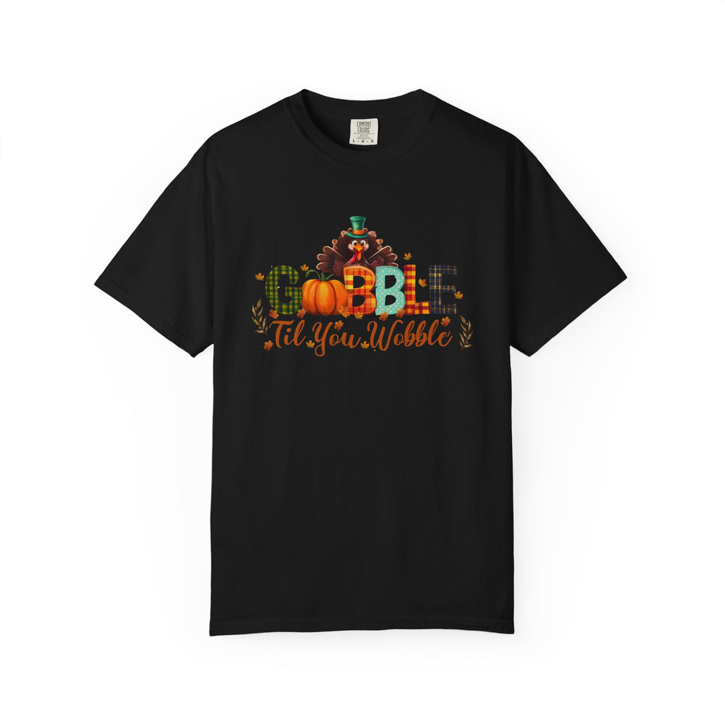 Thanksgiving Gobble T-shirt, Unisex Tee for Fall Celebration, Autumn Vibes, Holiday Apparel, Festive Gift Idea
