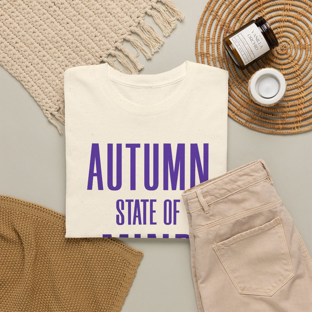 Autumn State Of Mind Shirt, Fall Season Shirt, Autumn Graphic Tee, Fall Vibes TShirt, Cozy Autumn Shirt, Fall Season Gift, Pumpkin Spice Tee
