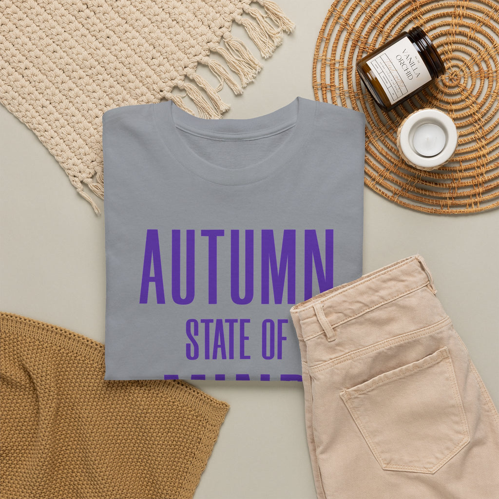 Autumn State Of Mind Shirt, Fall Season Shirt, Autumn Graphic Tee, Fall Vibes TShirt, Cozy Autumn Shirt, Fall Season Gift, Pumpkin Spice Tee