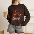 Turkey Squad Sweatshirt, Funny Thanksgiving Shirt, Gobble Squad Only, Turkey  Sunglasses Sweatshirt, Fall Autumn Crewneck, Thanksgiving Gift