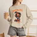 Pumpkin Spice and Everything Nice Sweatshirt, Curly Hair Girl Fall Crewneck, Halloween Pumpkin Sweater, Autumn Coffee Fall Shirt Gift