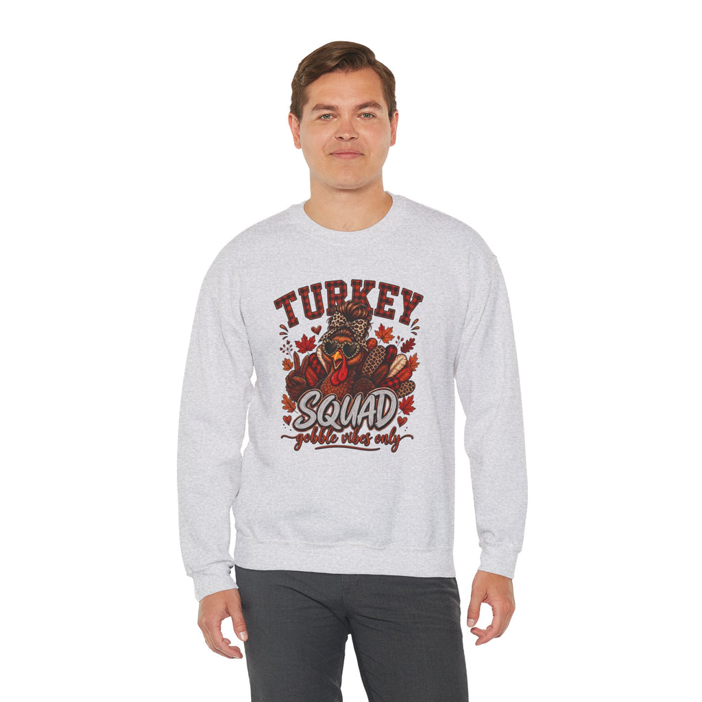 Turkey Squad Sweatshirt, Funny Thanksgiving Shirt, Gobble Squad Only, Turkey  Sunglasses Sweatshirt, Fall Autumn Crewneck, Thanksgiving Gift