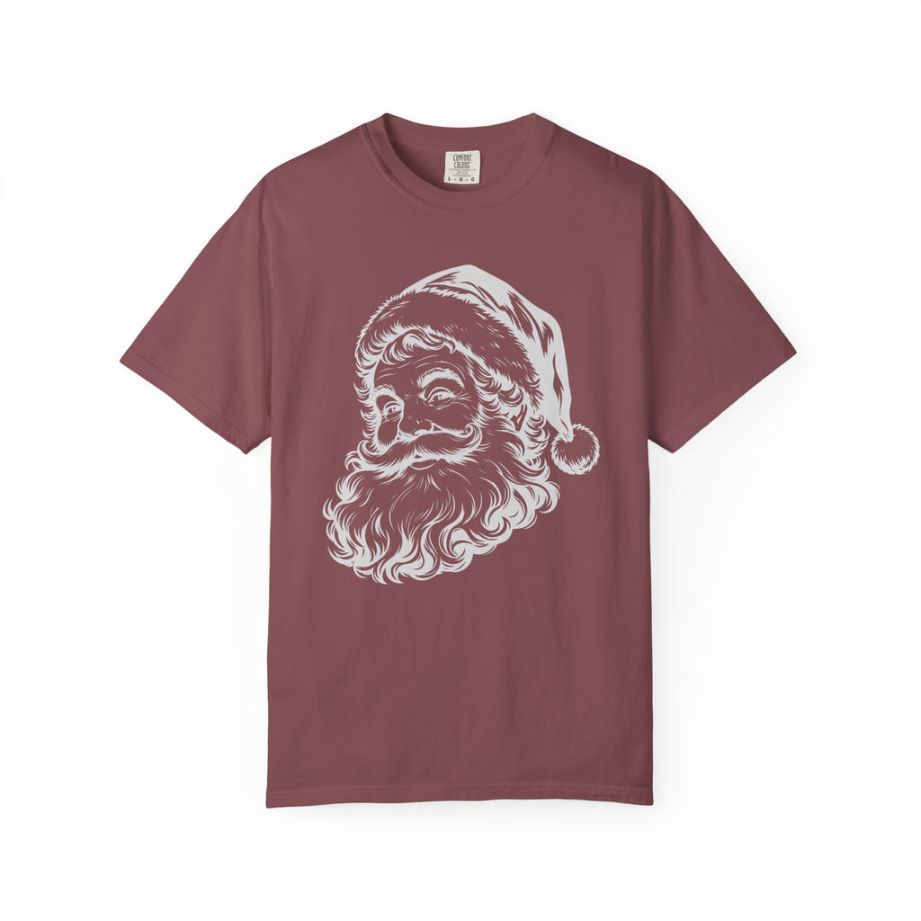 Vintage Santa Claus T-Shirt, Retro Santa Face Tee, Classic Christmas Shirt Women, Holiday Graphic Tee, Santa Head Shirt, Xmas Gift for Her