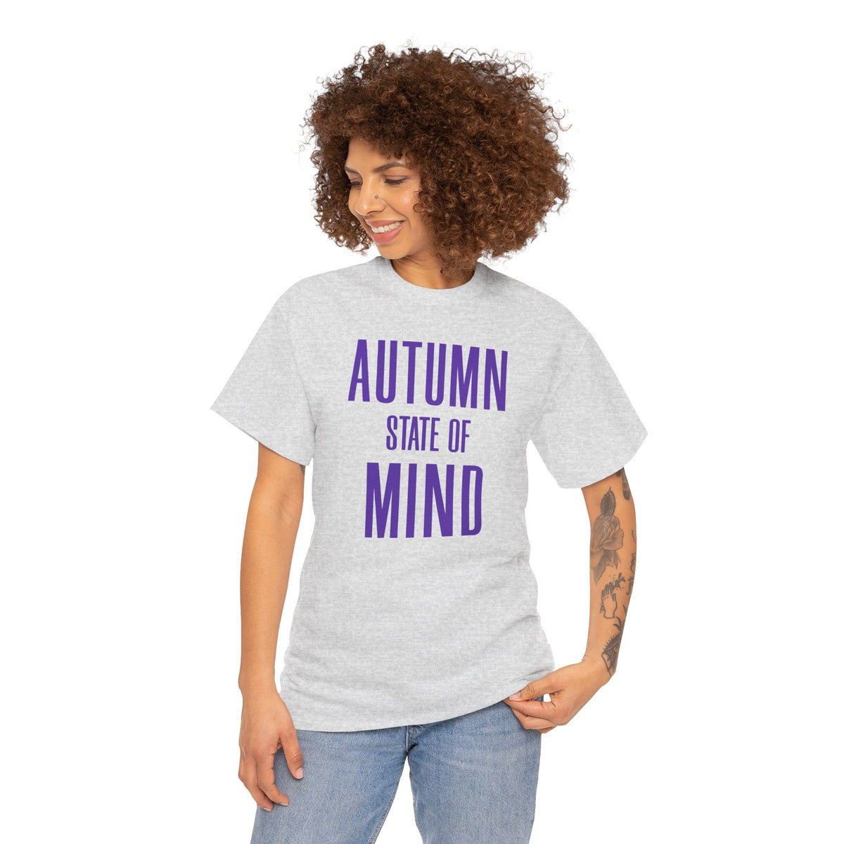 Autumn State Of Mind Shirt, Fall Season Shirt, Autumn Graphic Tee, Fall Vibes TShirt, Cozy Autumn Shirt, Fall Season Gift, Pumpkin Spice Tee