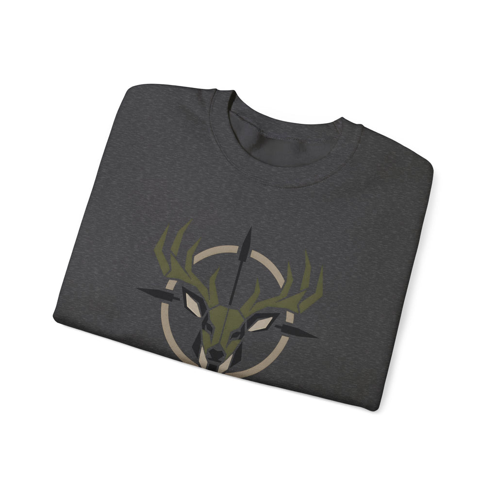 Built for the Rut Sweatshirt, Deer Hunting Crewneck, Buck Hunter Shirt, Hunting Season Gift for Him, Whitetail Deer Hunter Sweatshirt
