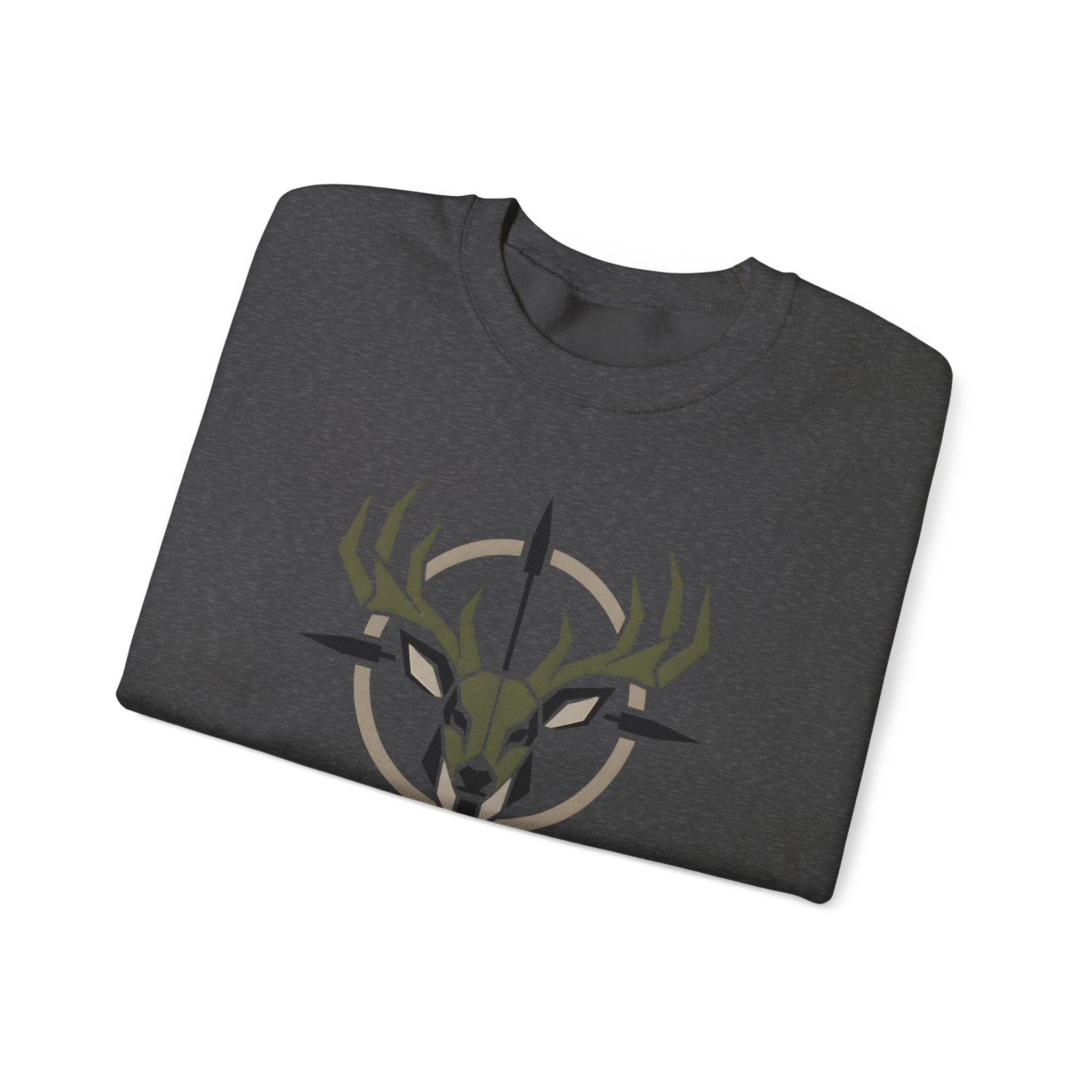 Built for the Rut Sweatshirt, Deer Hunting Crewneck, Buck Hunter Shirt, Hunting Season Gift for Him, Whitetail Deer Hunter Sweatshirt