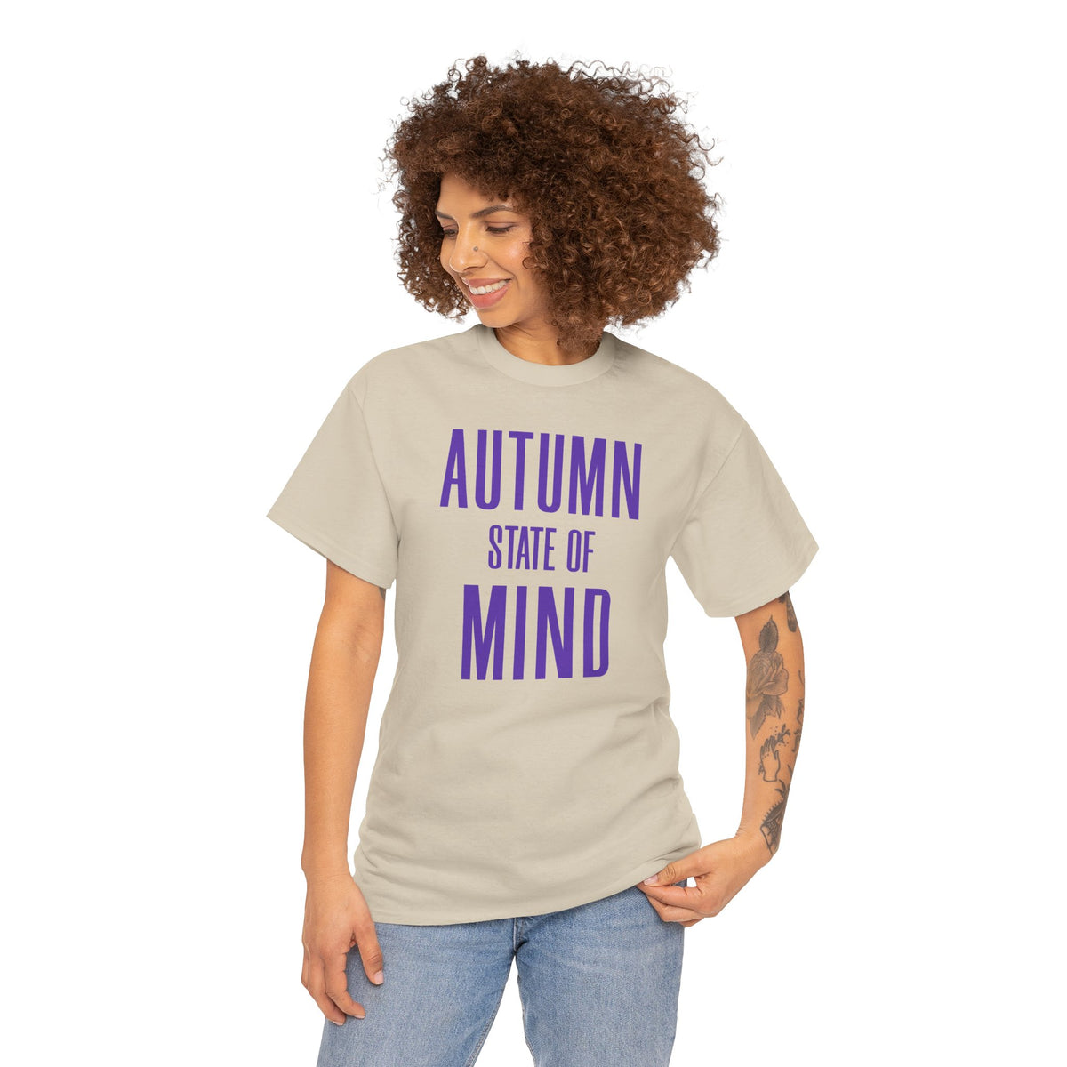 Autumn State Of Mind Shirt, Fall Season Shirt, Autumn Graphic Tee, Fall Vibes TShirt, Cozy Autumn Shirt, Fall Season Gift, Pumpkin Spice Tee