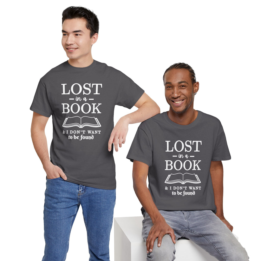 Lost in a Book T-Shirt | Reading Quote Tee, Statement T-shirt, Unisex, Library T-shirt, Gift, Casual T-shirt, School T-shirt, Teacher Top