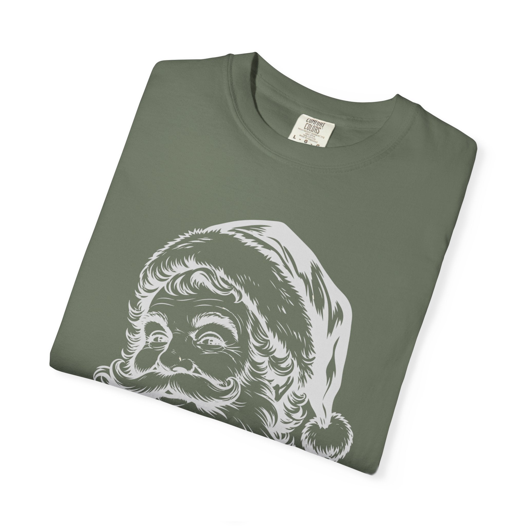 Vintage Santa Claus T-Shirt, Retro Santa Face Tee, Classic Christmas Shirt Women, Holiday Graphic Tee, Santa Head Shirt, Xmas Gift for Her
