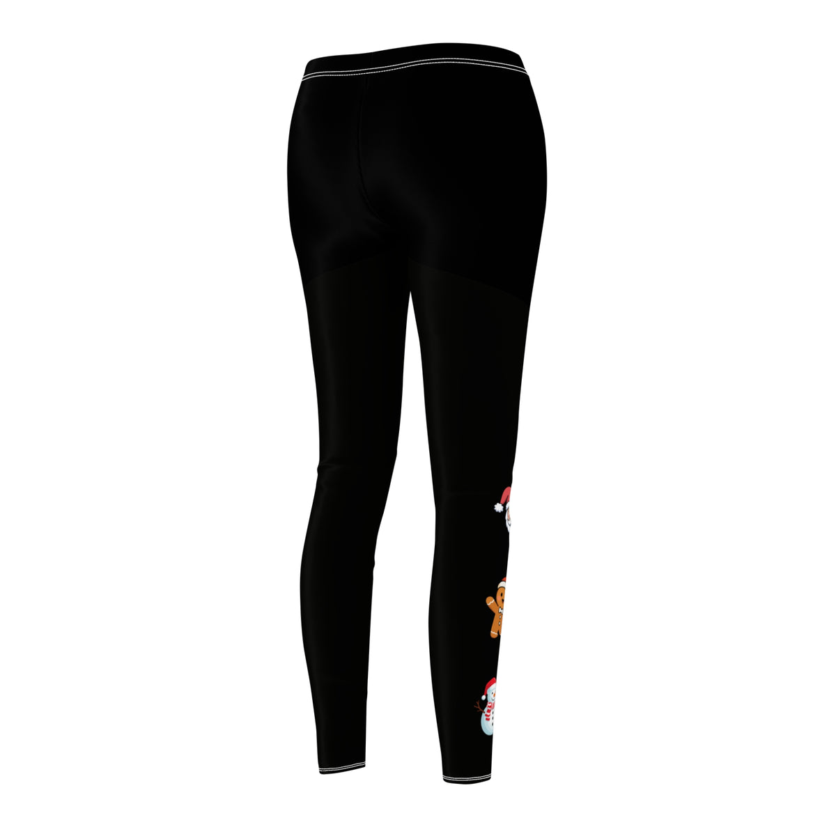 Santa Claus Socks Pattern Leggings | Women's Leggings