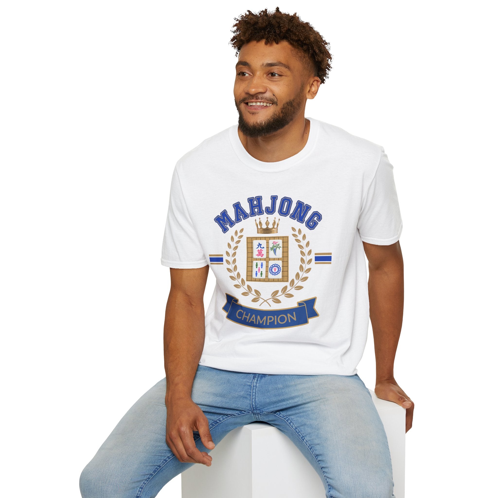 Mahjong Champion TShirt, Funny Mahjong Shirt, Mahjong Gift for Her, Mahjong Club Shirt, Game Night Tee, Mahjong Lover Gift, Mahjong Trend