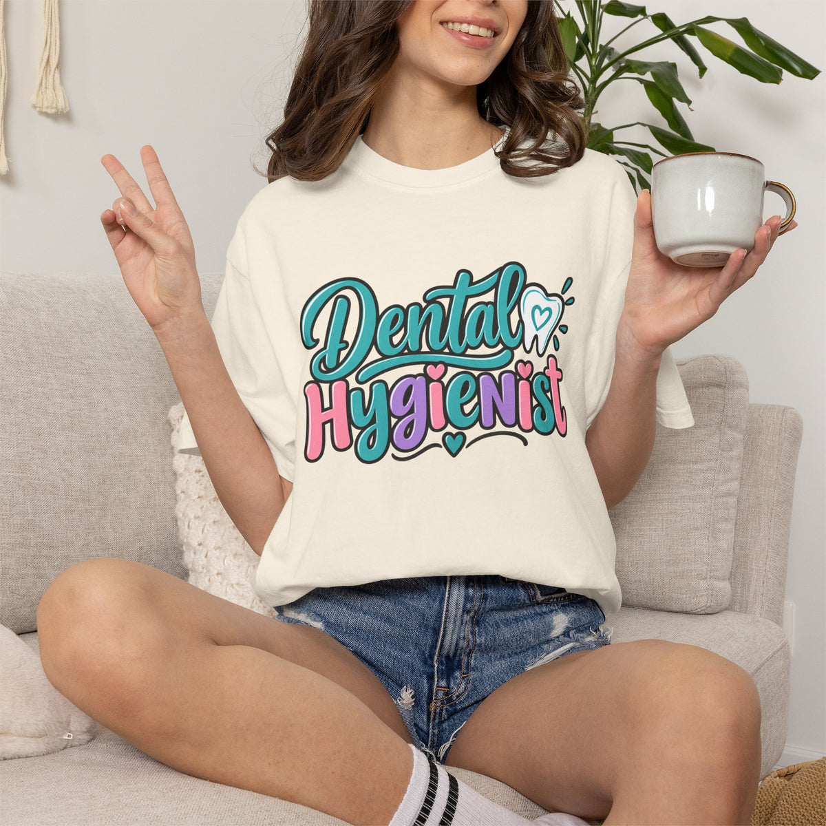 Dental Hygienist Shirt, Dental Hygienist Gift, Retro Dental Hygiene Tee, Dentist Office Shirt, RDH Shirt, Dental School Graduation Gift