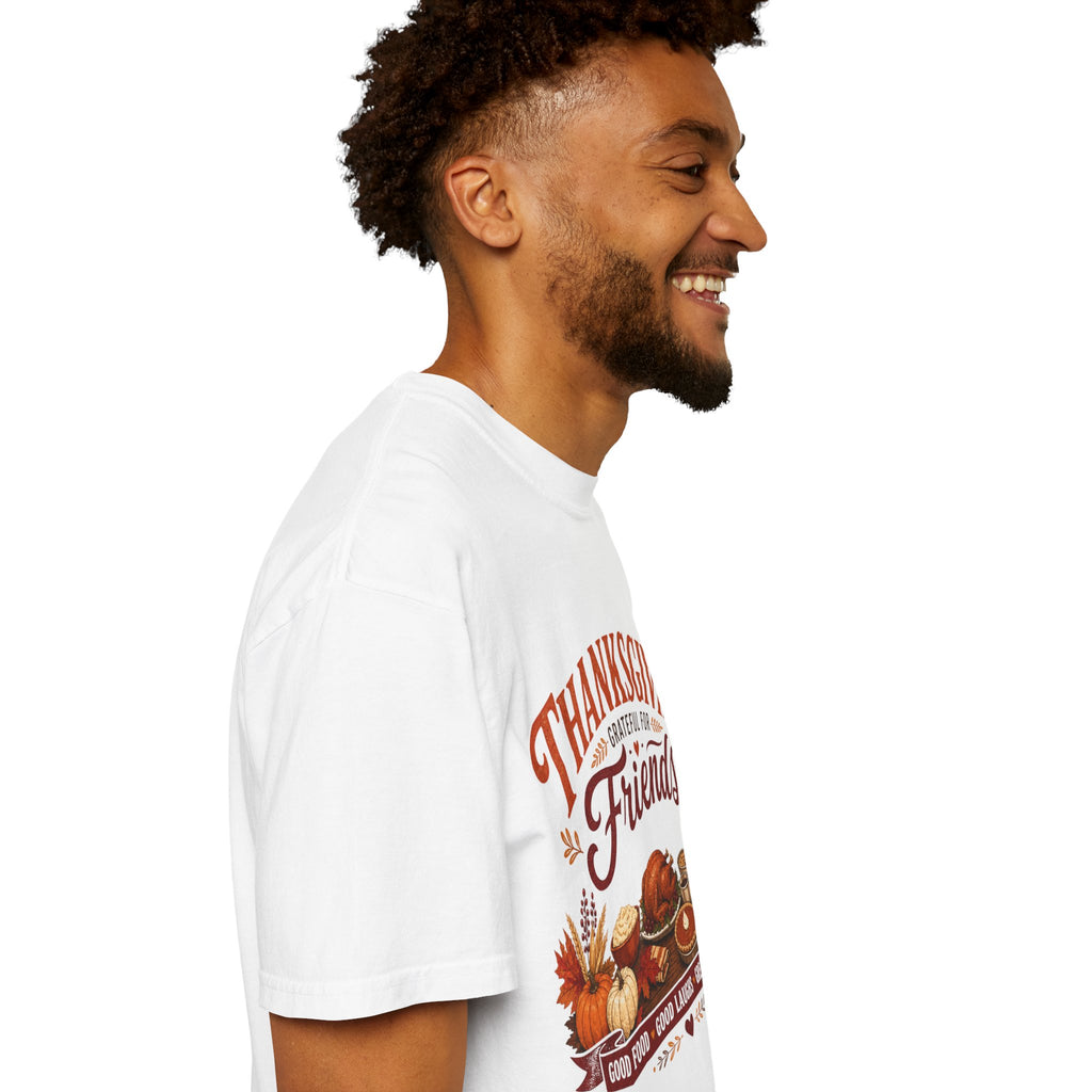 Thanksgiving Friends Turkey Dinner T-Shirt | Fall Harvest, Pumpkin Pie
