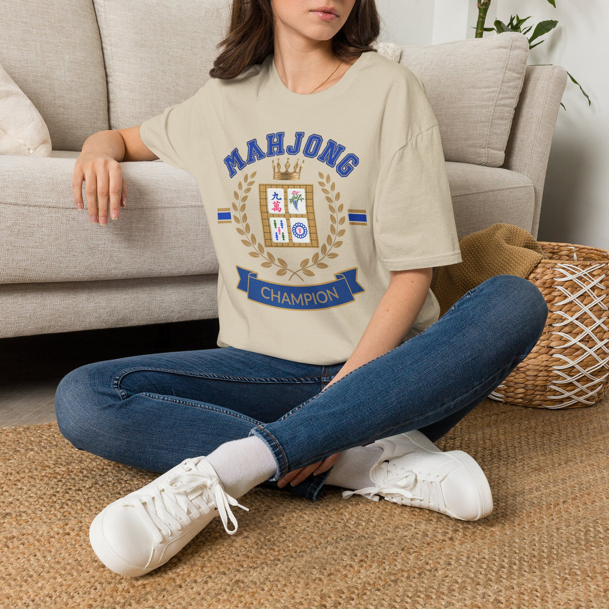Mahjong Champion TShirt, Funny Mahjong Shirt, Mahjong Gift for Her, Mahjong Club Shirt, Game Night Tee, Mahjong Lover Gift, Mahjong Trend