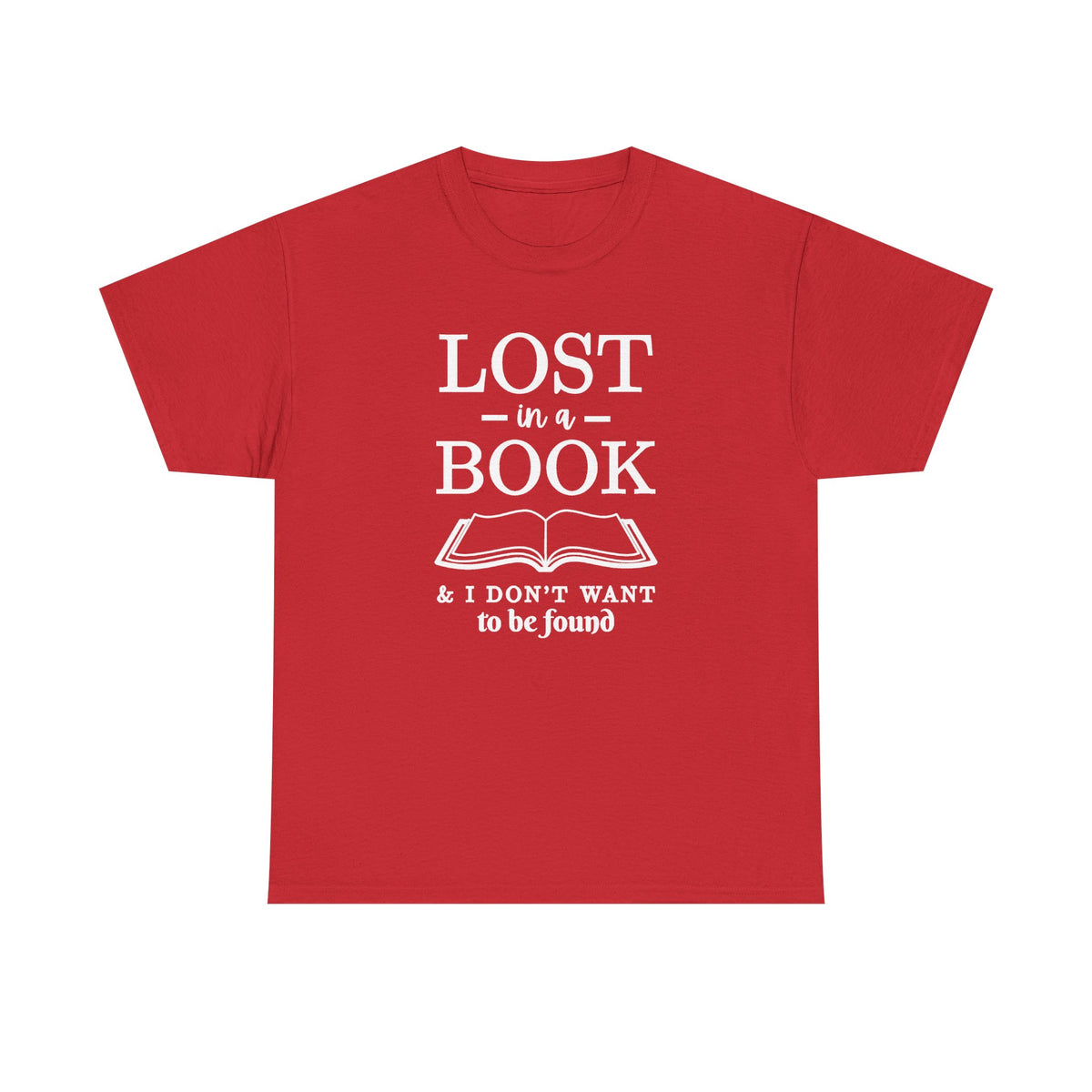 Lost in a Book T-Shirt | Reading Quote Tee, Statement T-shirt, Unisex, Library T-shirt, Gift, Casual T-shirt, School T-shirt, Teacher Top
