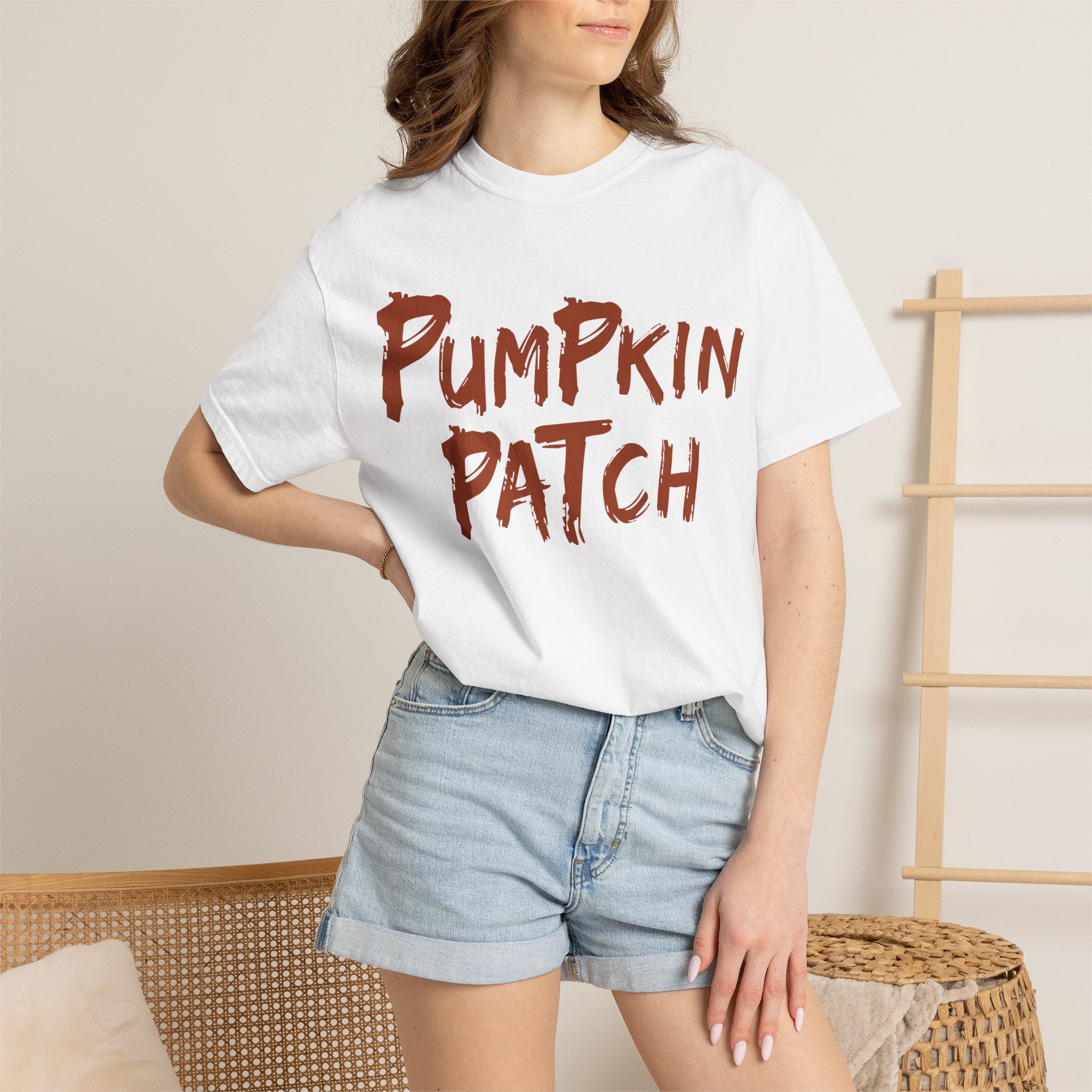 Pumpkin Patch Shirt Women Fall Tshirt Autumn Graphic Tee Halloween T-Shirt Pumpkin Season Shirt Fall Vibes Cute Fall Shirts Gift For Her