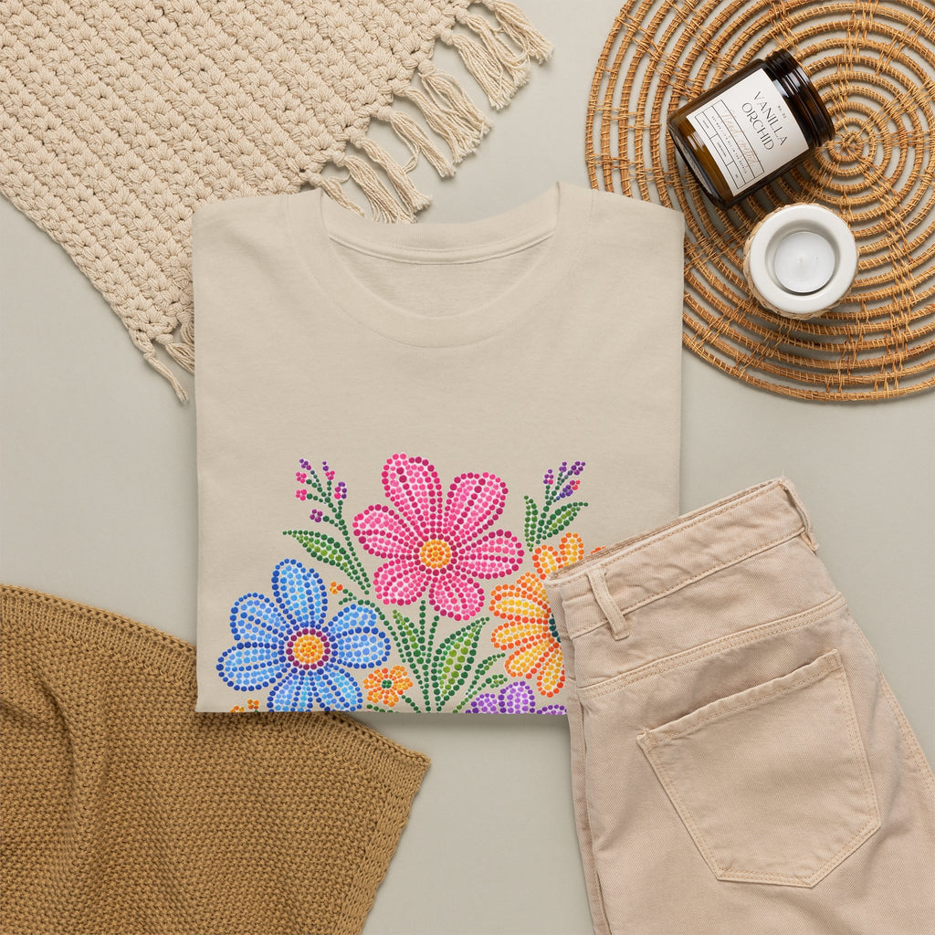 Floral Bouquet Shirt, Wildflower T-Shirt, Botanical Graphic Tee, Flower Print Shirt, Cute Spring Shirt, Gift for Her, Nature Lover Tee
