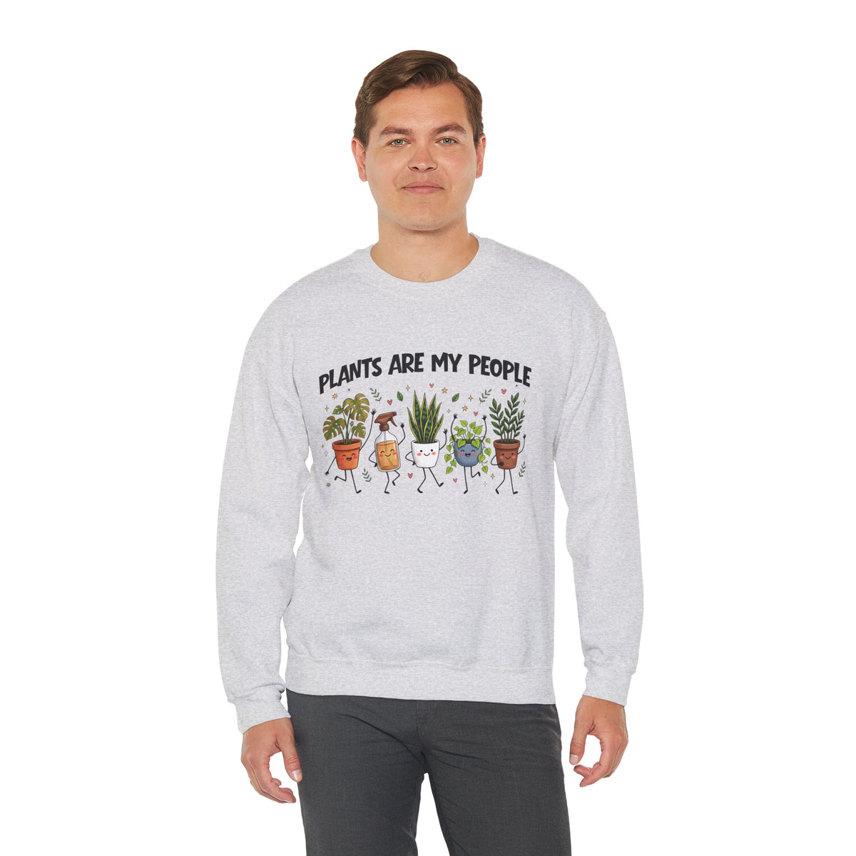 Plants Are My People Gildan Sweatshirt. Gardeners Gift, Coworker Gift, Plant Lover Top