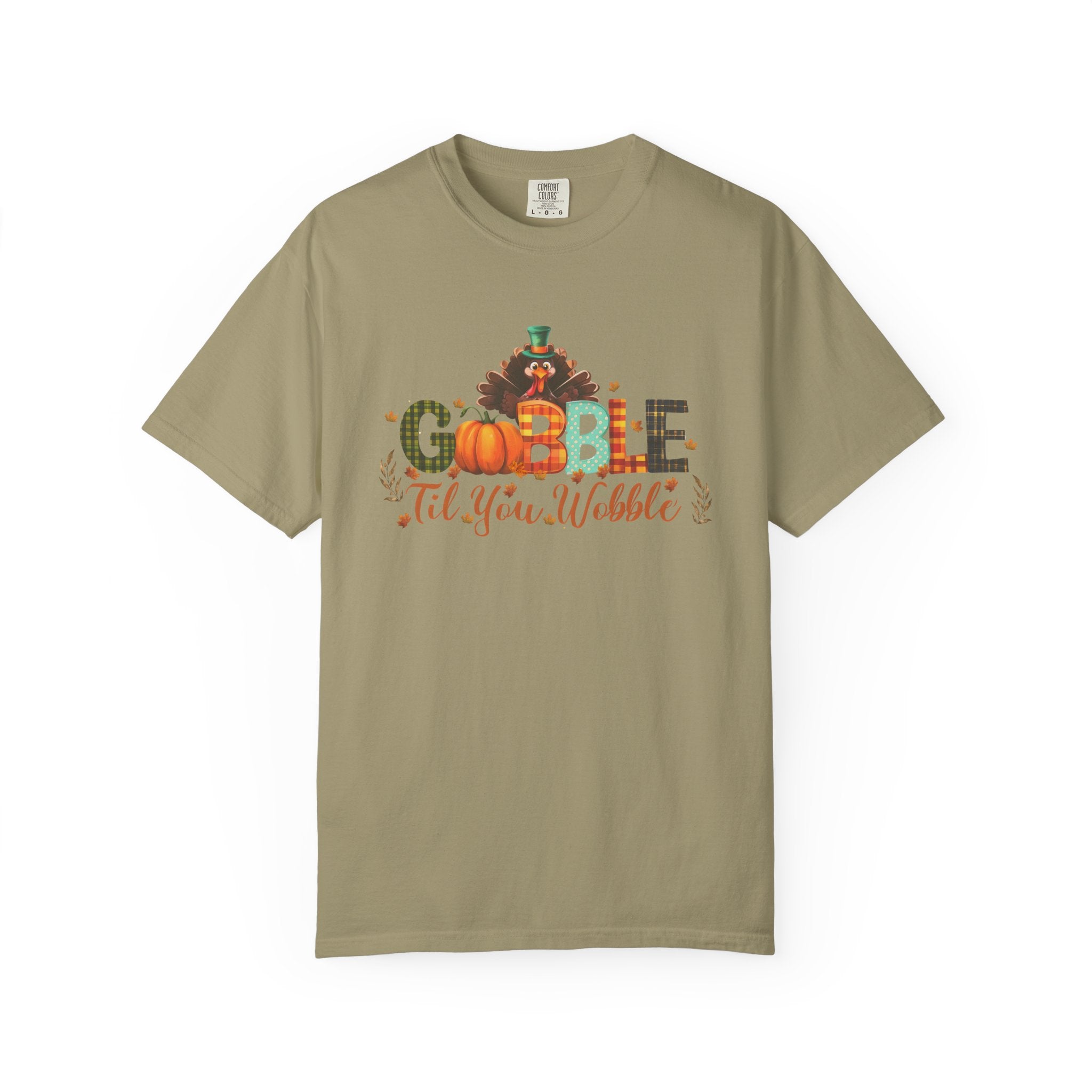 Thanksgiving Gobble T-shirt, Unisex Tee for Fall Celebration, Autumn Vibes, Holiday Apparel, Festive Gift Idea