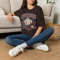 Shuffleboard Graphic T-Shirt | Vintage Shuffleboard Court Design