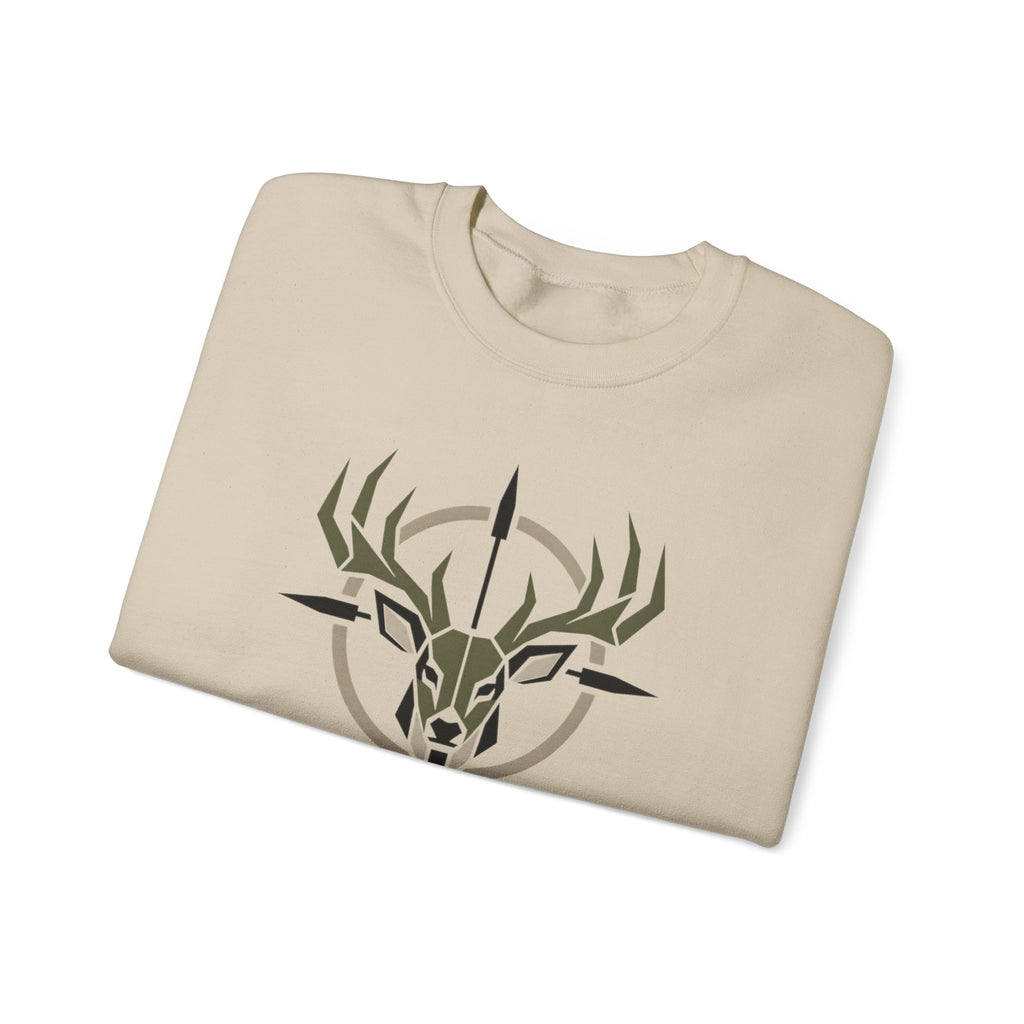 Built for the Rut Sweatshirt, Deer Hunting Crewneck, Buck Hunter Shirt, Hunting Season Gift for Him, Whitetail Deer Hunter Sweatshirt