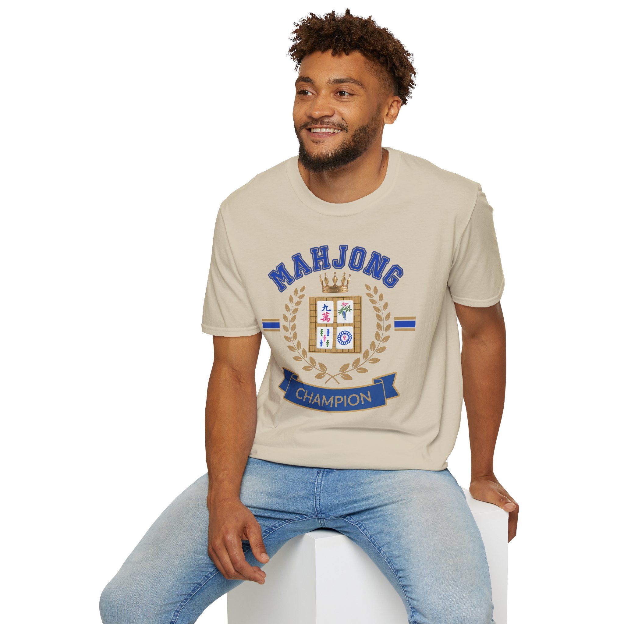 Mahjong Champion TShirt, Funny Mahjong Shirt, Mahjong Gift for Her, Mahjong Club Shirt, Game Night Tee, Mahjong Lover Gift, Mahjong Trend