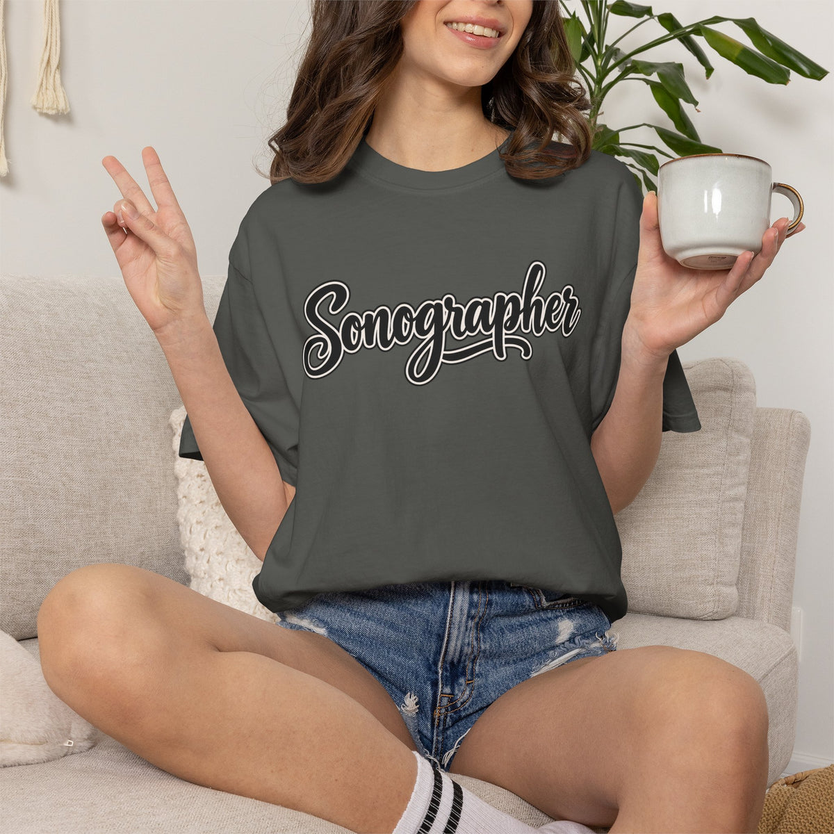Sonographer Shirt, Ultrasound Tech Gift, Comfort Colors Sonographer Tee, Retro Sonography Shirt, Medical Imaging Gift, Ultrasound Tech Shirt