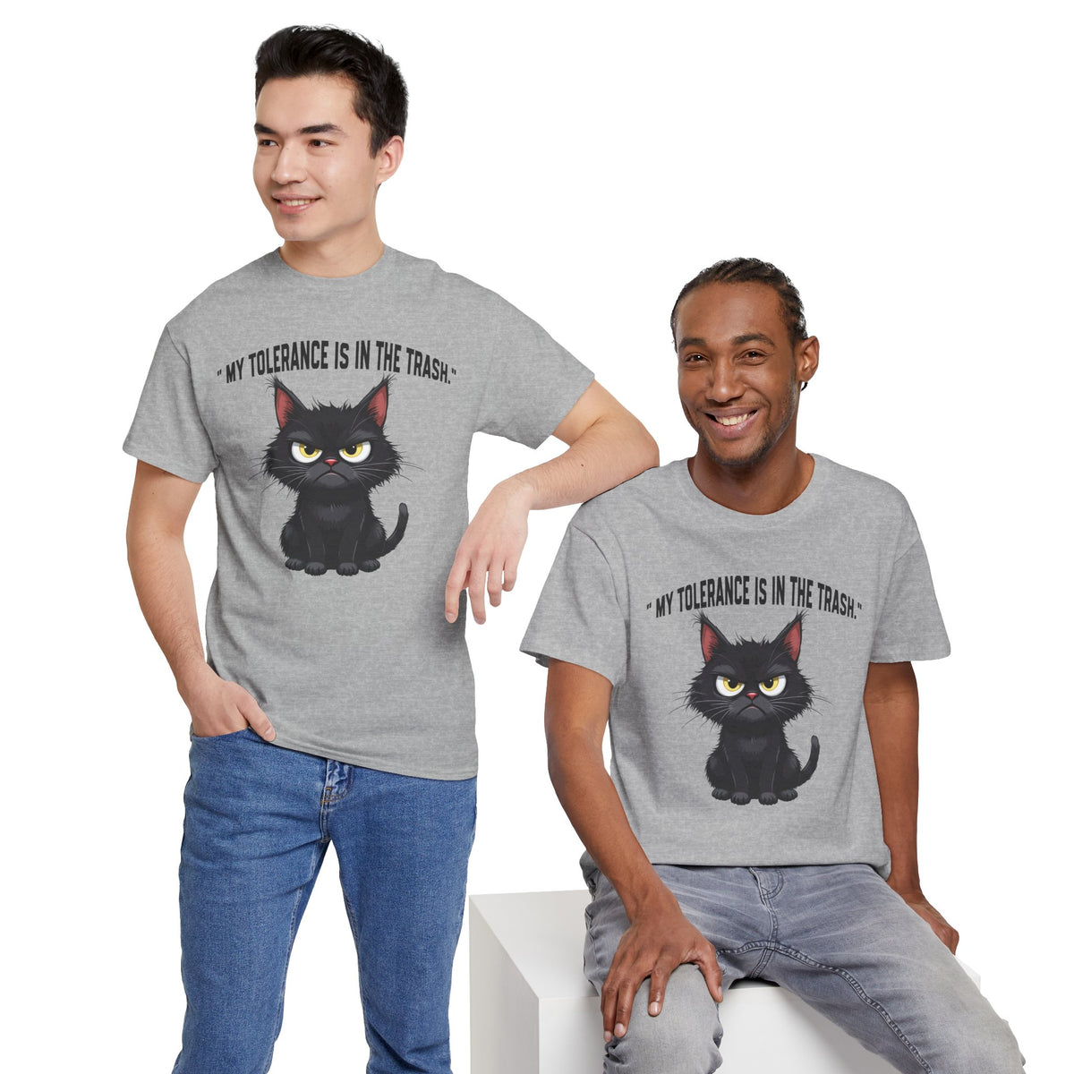 Sarcastic Cat Meme Tee | Funny Cat Lover Shirt, Sarcastic Souls, Animal Lover, Women T-shirt, Wild and Lovable Cat Tee, Sarcastic Saying