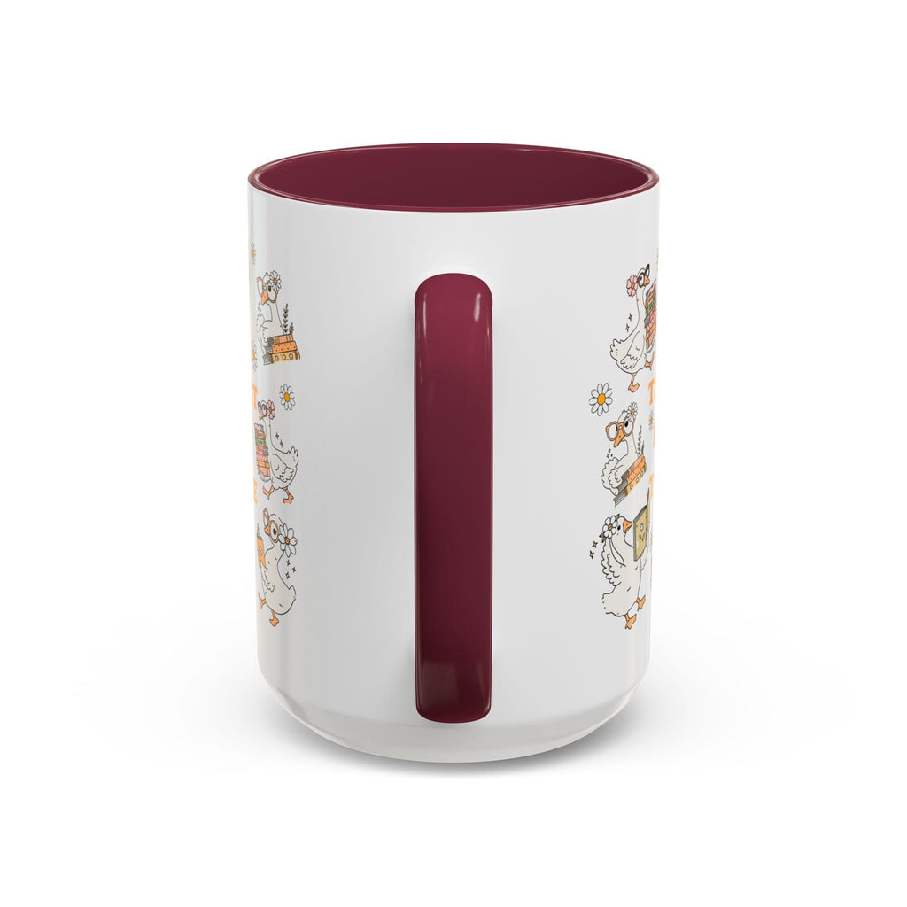 Goose Reading Mug | "The Future is Yet To Come" Book Lover Gift (11oz 15oz)
