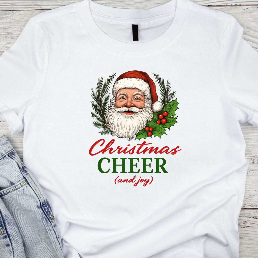 Santa Claus Family Tee - Unisex Holiday T-Shirt, Christmas Party Shirt, Casual Workwear, Trendy Everyday Top