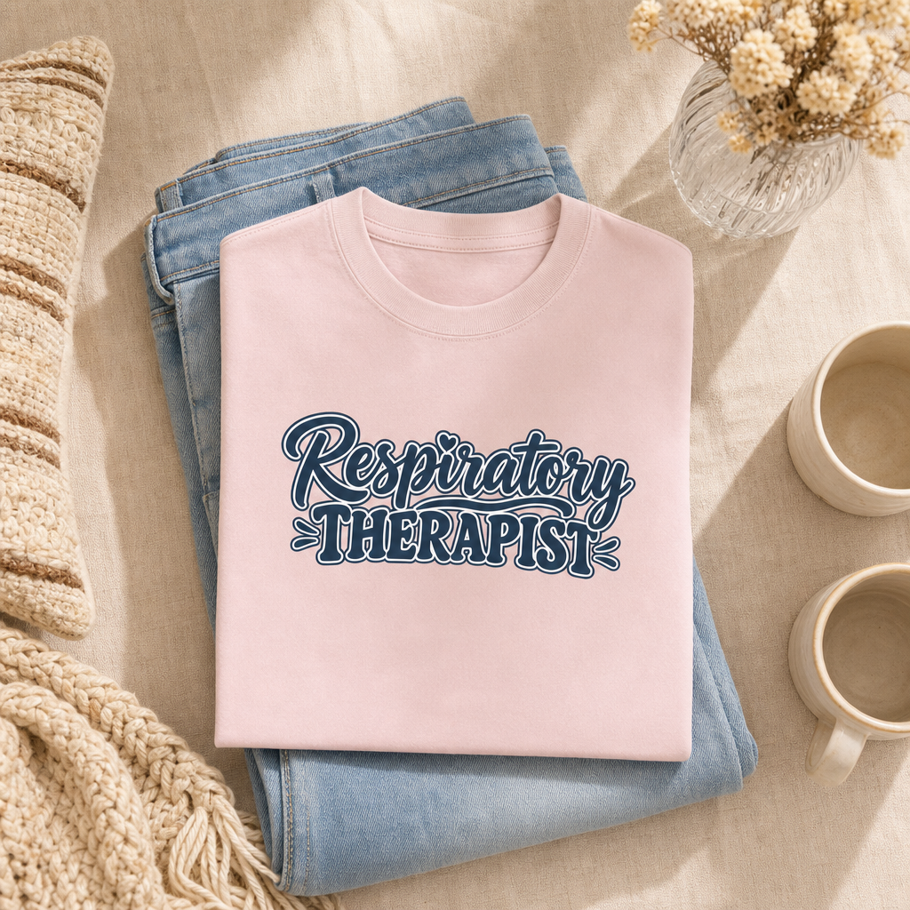 Comfort Color Respiratory Therapist Shirt, Respiratory Therapy Tee, RT Graduation Gift, Respiratory Therapist Appreciation Shirt, RT Student