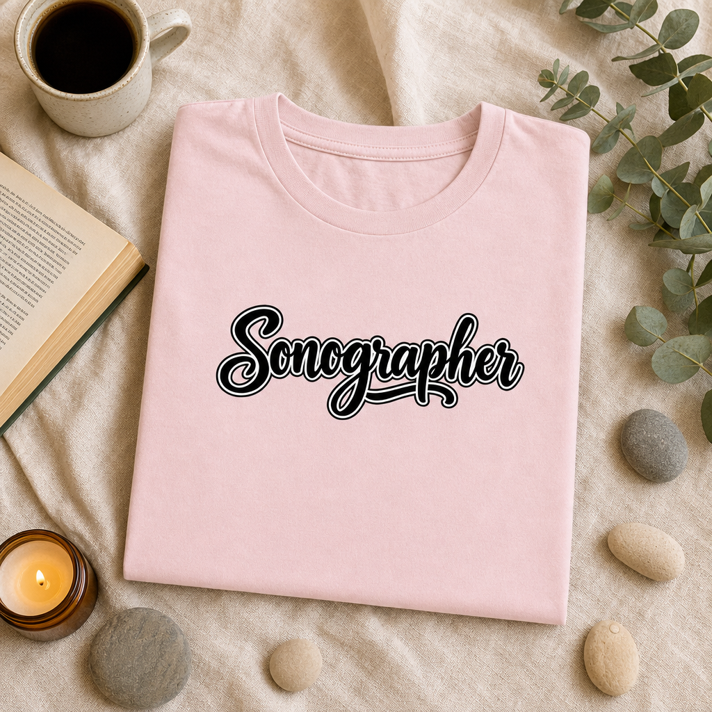 Sonographer Shirt, Ultrasound Tech Gift, Comfort Colors Sonographer Tee, Retro Sonography Shirt, Medical Imaging Gift, Ultrasound Tech Shirt