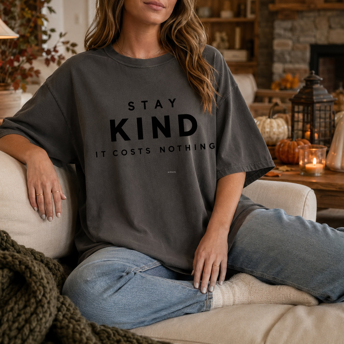 Comfort Color Be Kind T-shirt, Stay Kind Crewneck, Kindness Matters, Cozy Positive Vibes Tee, Teacher Gift, Cute Aesthetic T-shirt