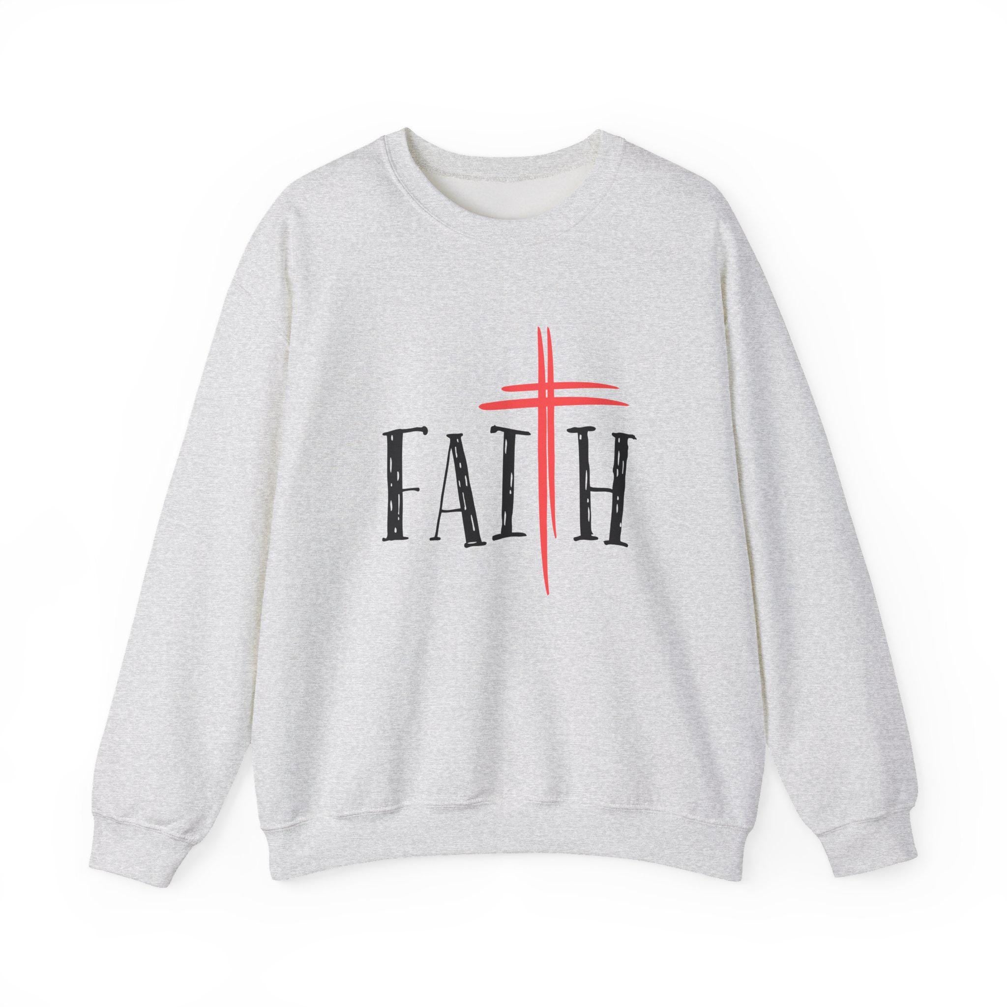 Spiritual Comfort Crewneck Sweatshirt: Cozy Cotton-Blend Jumper