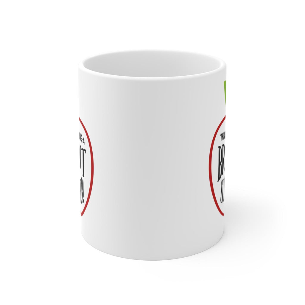 Brilliant Sub-Teacher Mug: Teacher Appreciation Gift