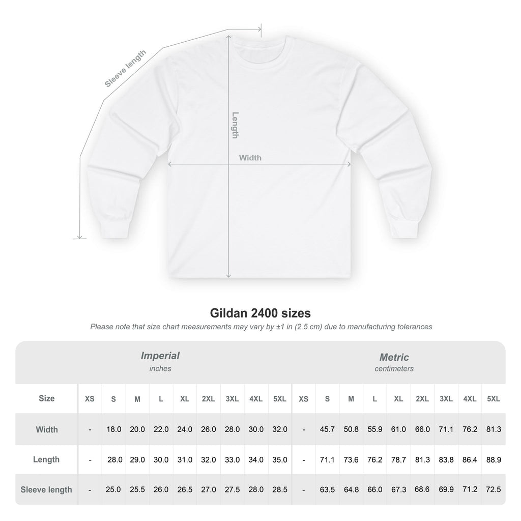 It Is What It Is Long Sleeve Tee | Minimal Text Graphic
