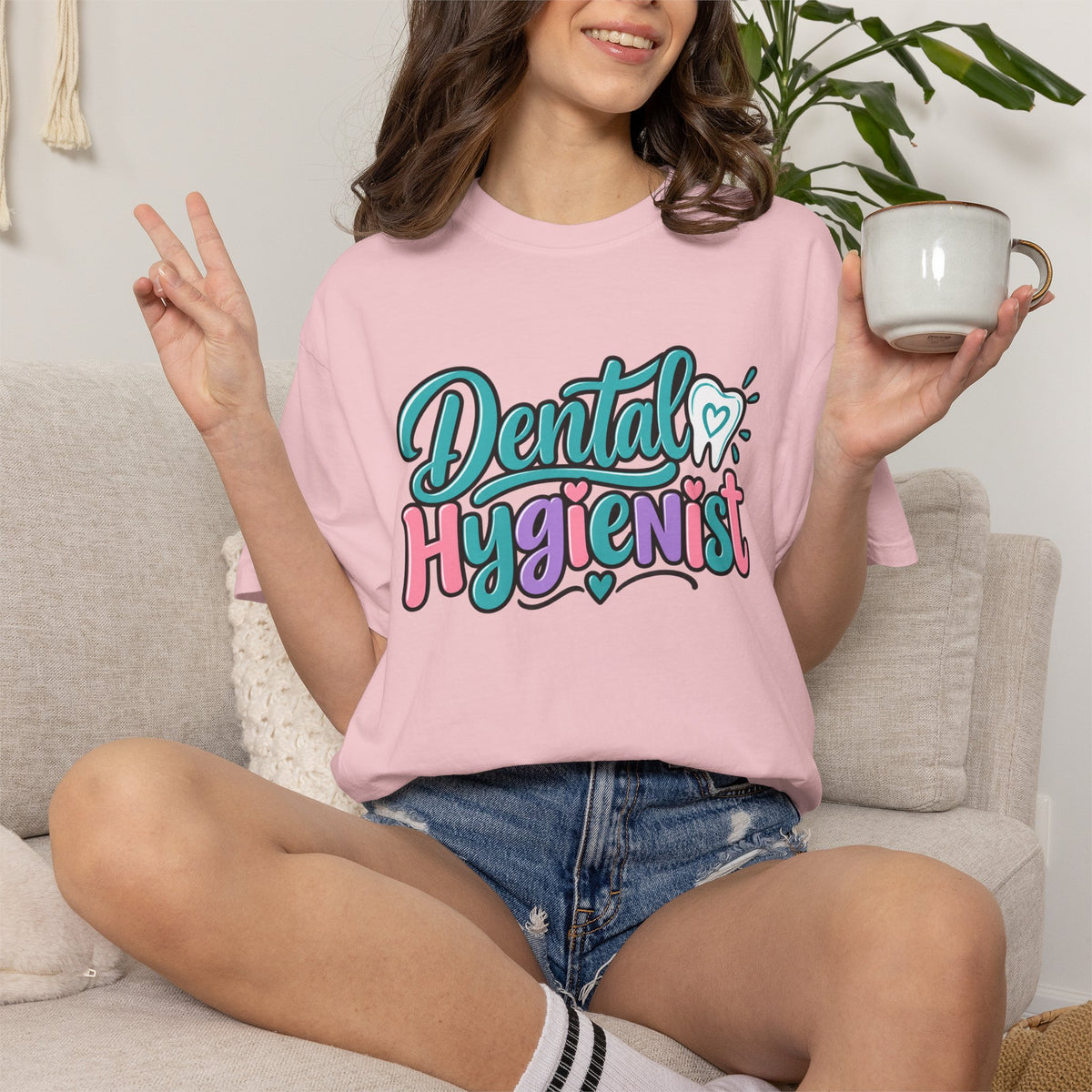 Dental Hygienist Shirt, Dental Hygienist Gift, Retro Dental Hygiene Tee, Dentist Office Shirt, RDH Shirt, Dental School Graduation Gift