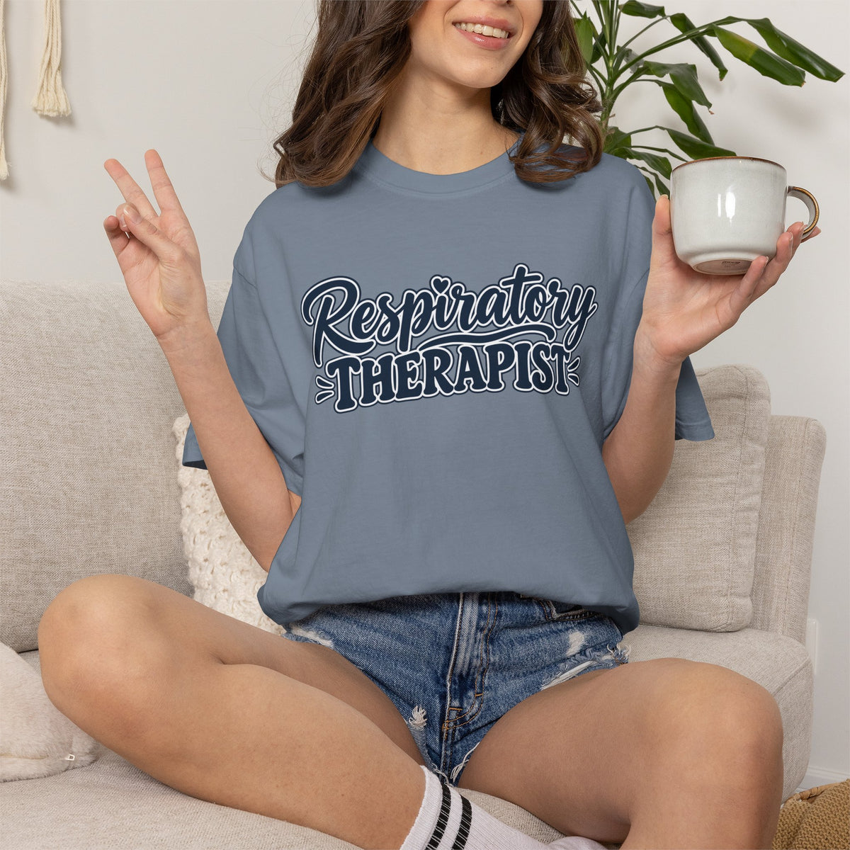Comfort Color Respiratory Therapist Shirt, Respiratory Therapy Tee, RT Graduation Gift, Respiratory Therapist Appreciation Shirt, RT Student