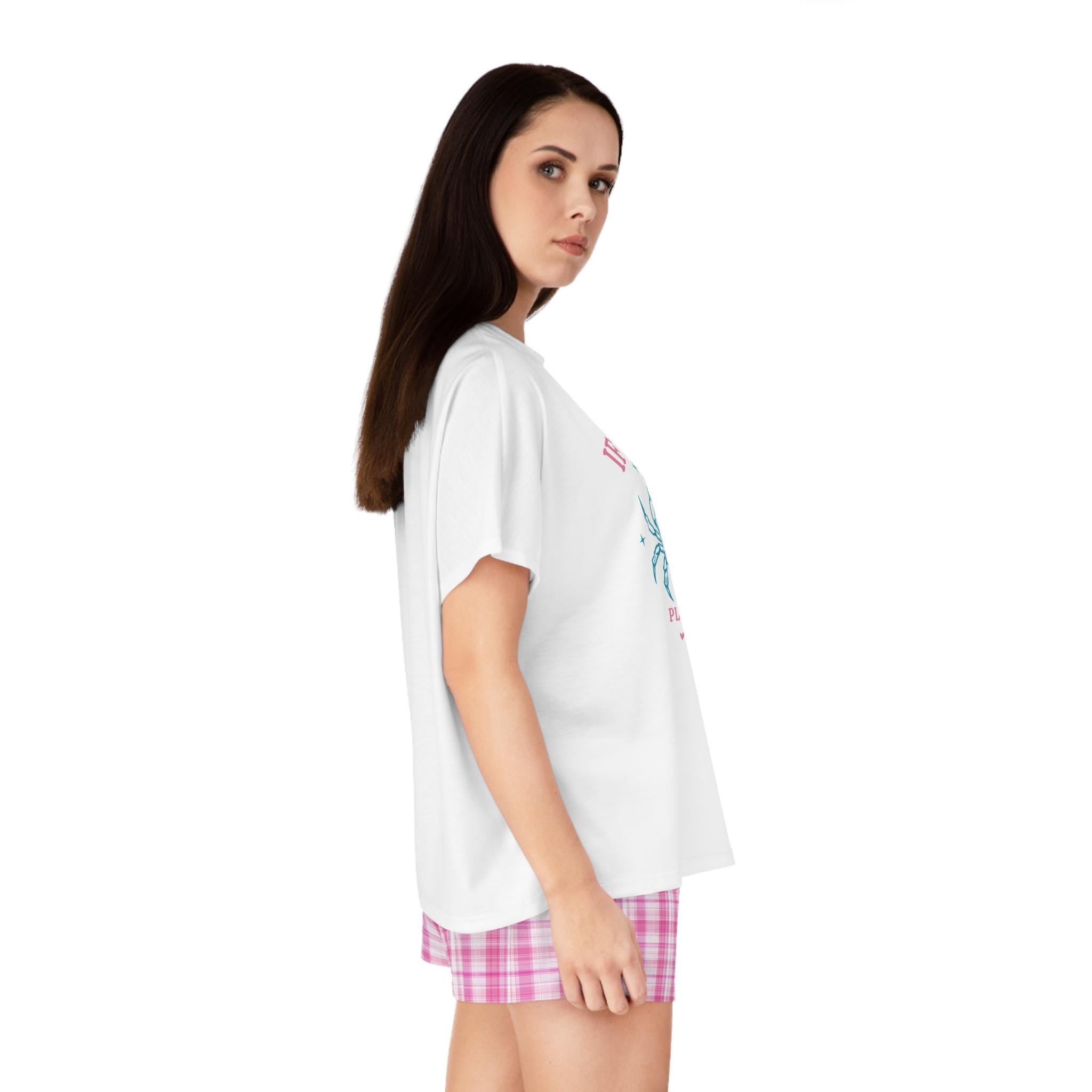 Women's Polyester Pajama Set - Chic Lounge & Sleepwear