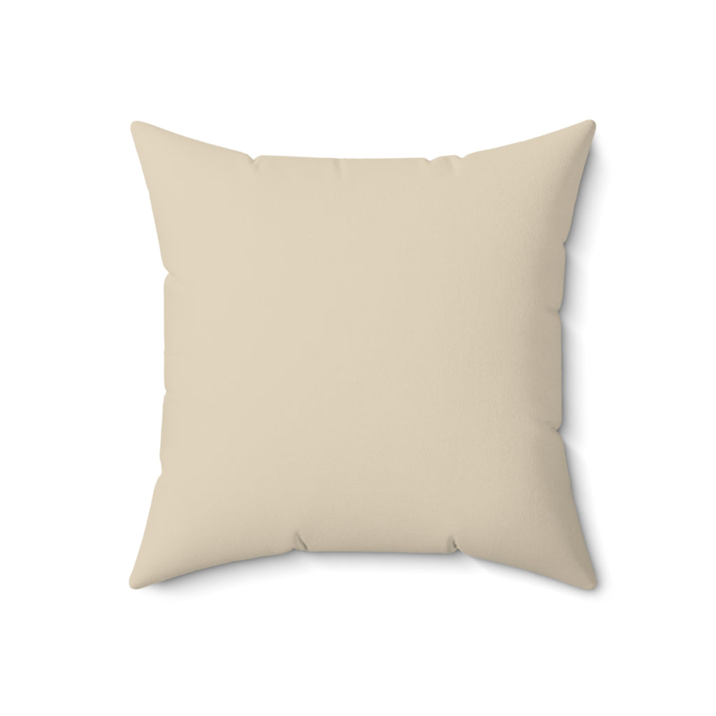 Christmas Ornament Wreath Pillow | Square Throw Pillow, Holiday Decor