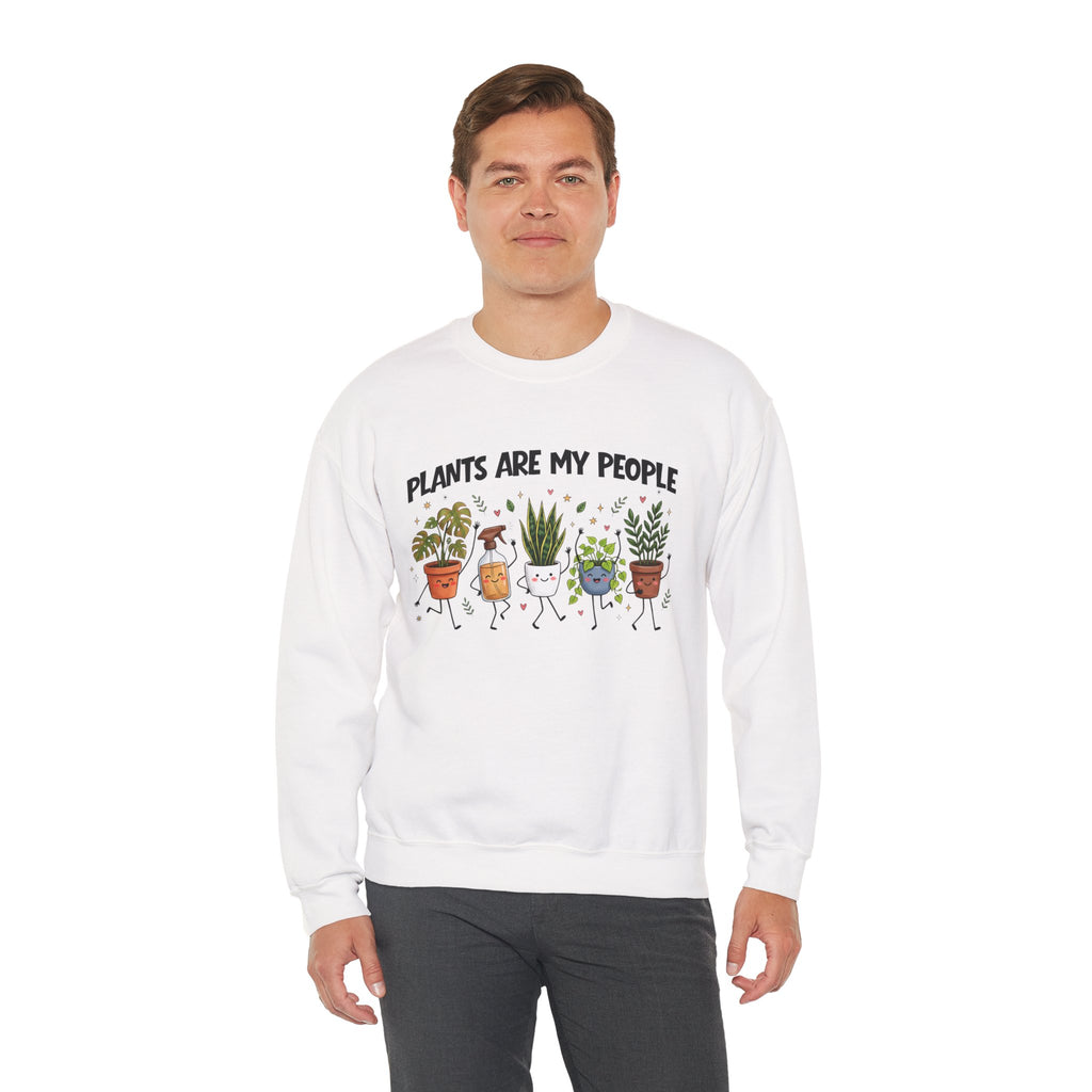 Plants Are My People Gildan Sweatshirt. Gardeners Gift, Coworker Gift, Plant Lover Top